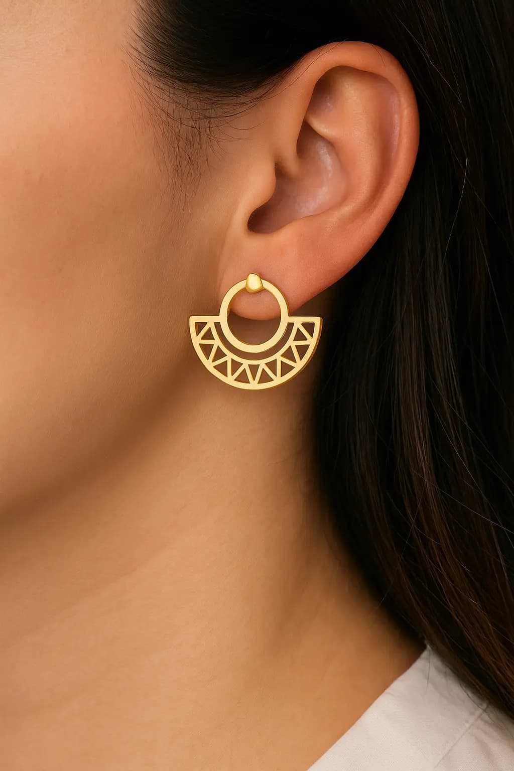 Half-Moon Earring