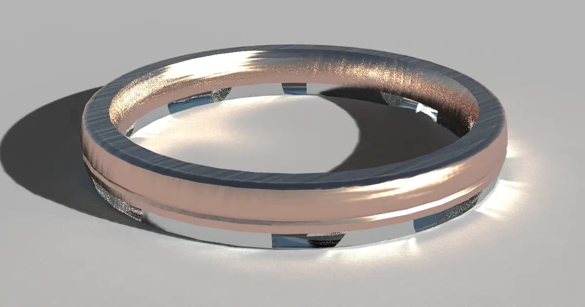 Ring: 3D Parametric Model