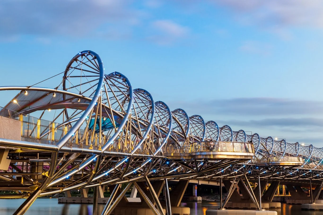 Helix Bridge, Singapore