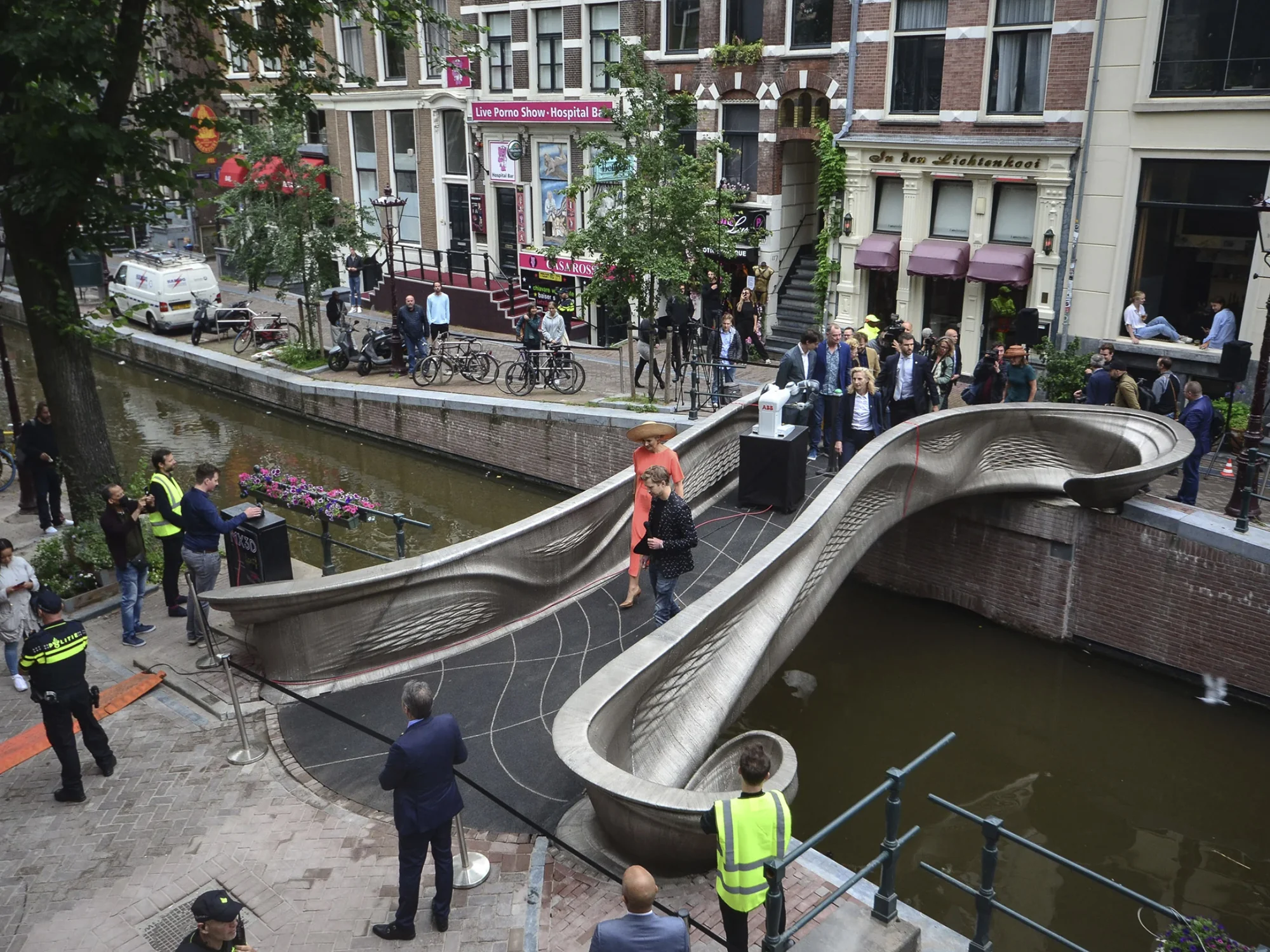 MX3D Steel Bridge, Amsterdam